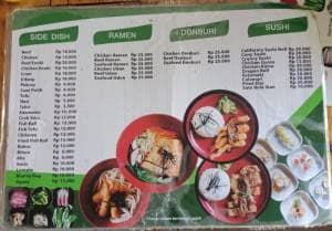 menu rahmawati suki and grill