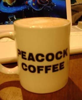peacock coffee