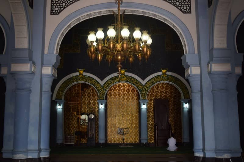 inside masjid agung tuban