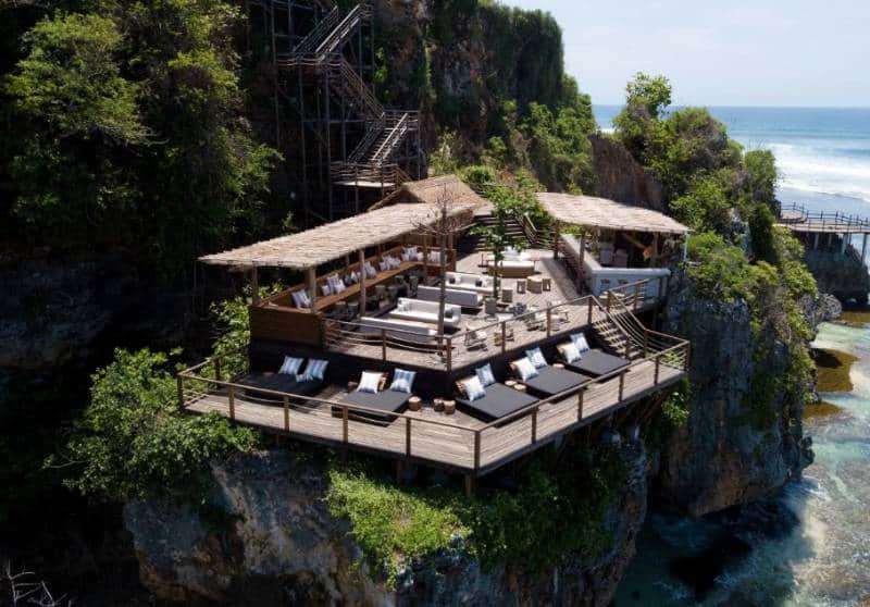 The Cliff Restaurant di Uluwatu Cliff House