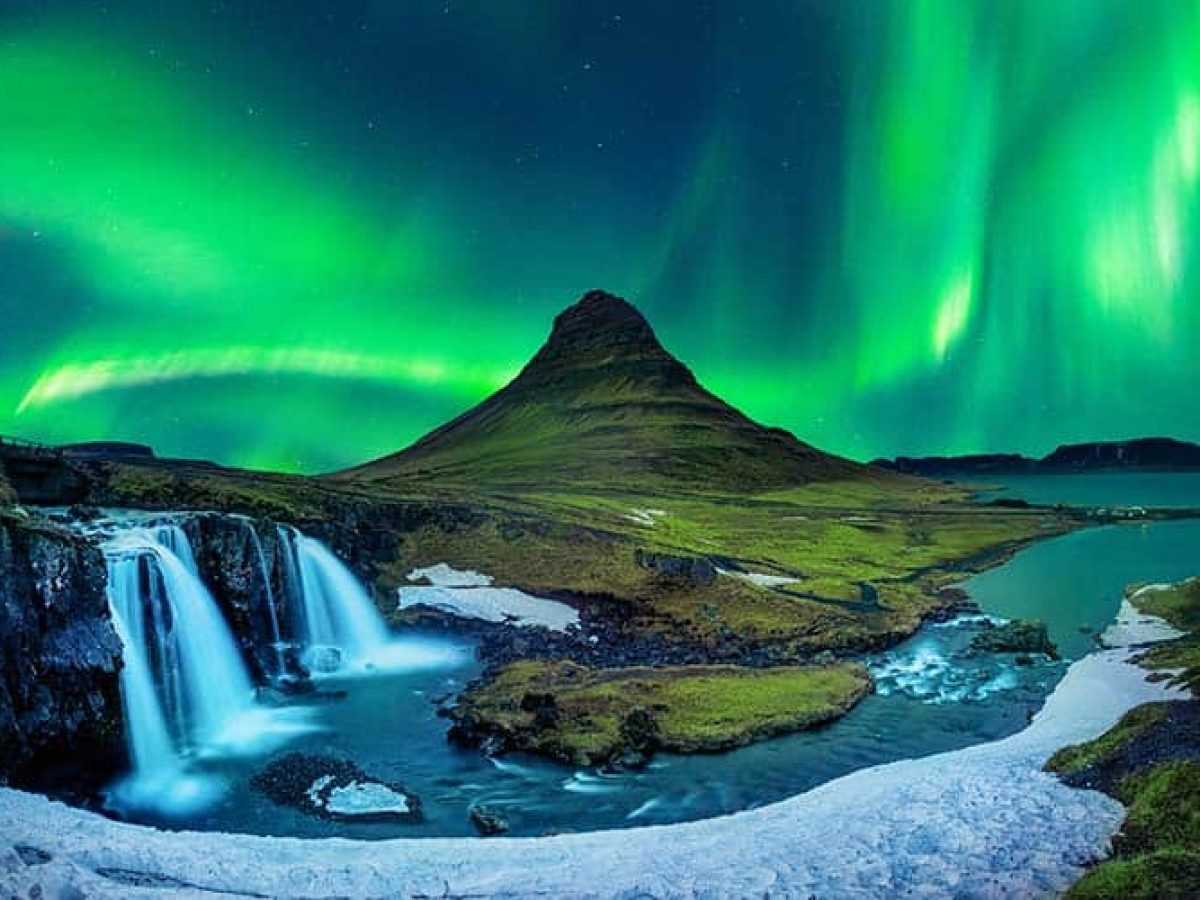 Potret Aurora, Islandia