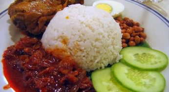 10 Nasi lemak enak di Singapura, Rasanya Gurih menggoda Lidah