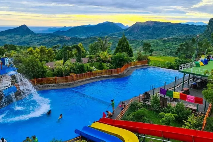 tempat wisata alam villa khayangan