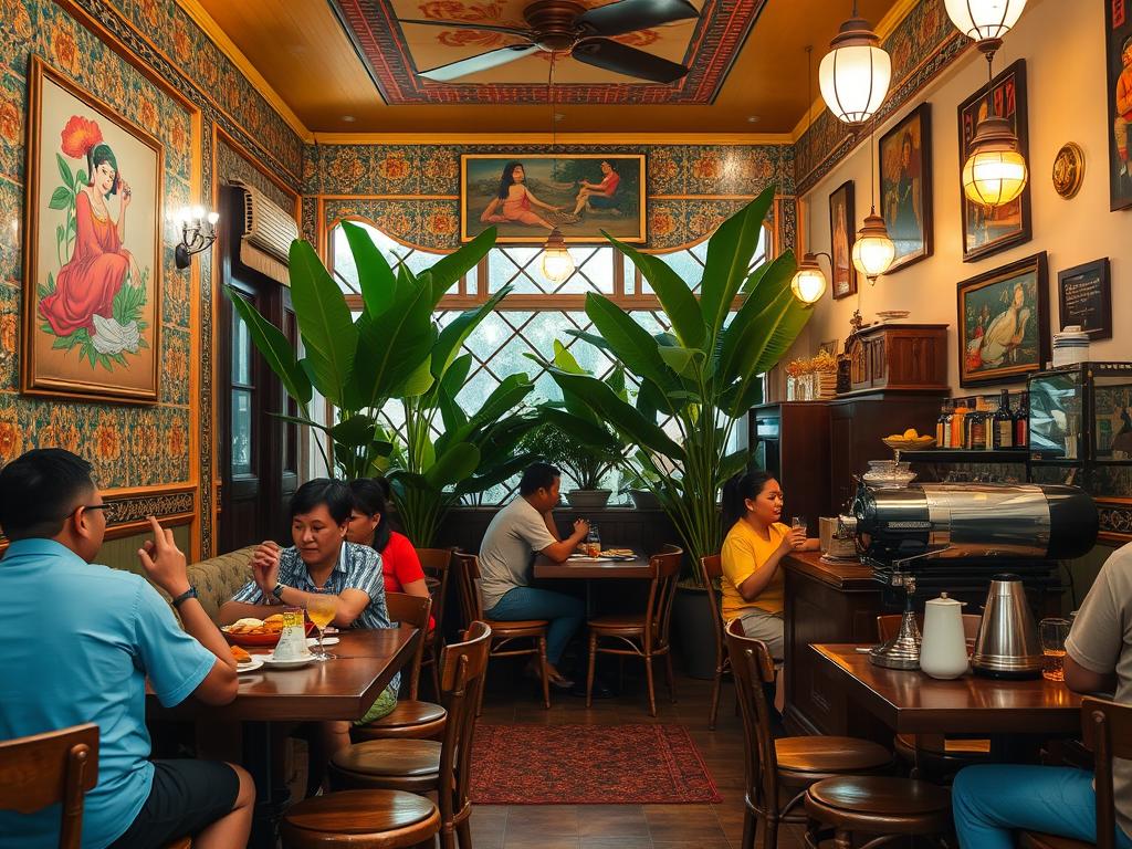 pengaruh budaya peranakan kopitiam surabaya