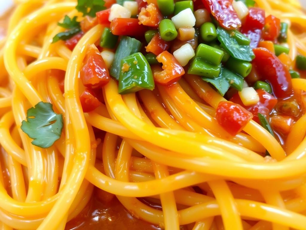 Tekstur Mie Karet